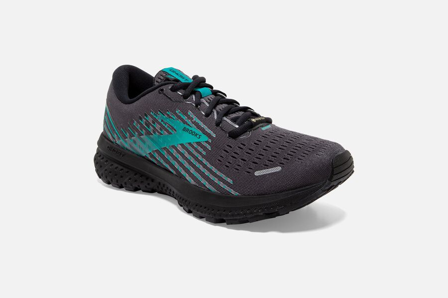 Brooks Running Shoes - Ghost 13 GTX Road Womens - Black - CIW-693147